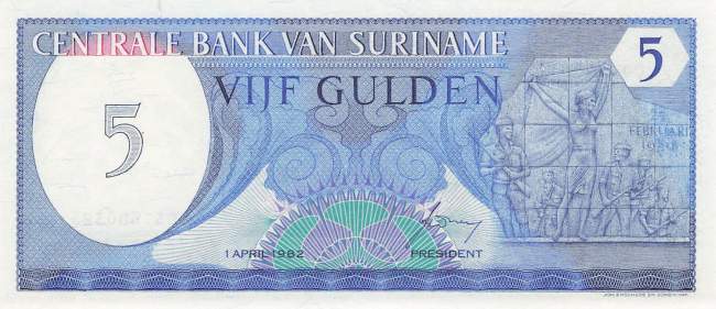 5 Gulden 1982